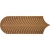 Carrelage mur effet Fleur Strelitzia or 8,1x25 cm
