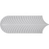 Carrelage mur effet Fleur Strelitzia perle 8,1x25 cm