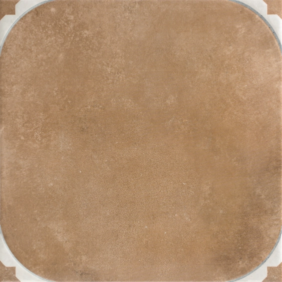 Carrelage sol traditionnel Baratti terre 44x44 cm