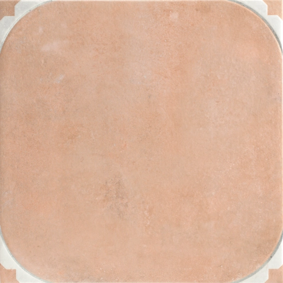 Carrelage sol traditionnel Baratti rosé 44x44 cm