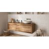 Carrelage mur Baratti décor beige glacé31x56 cm