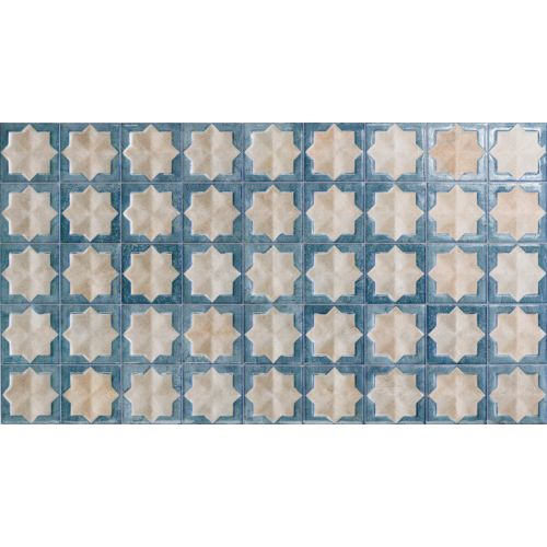 Carrelage mur Baratti décor beige océan31x56 cm