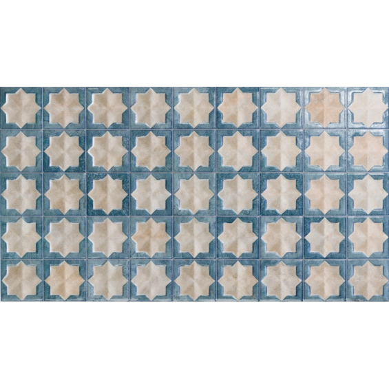 Carrelage mur Baratti décor beige océan31x56 cm