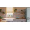 Carrelage mur Baratti décor rosé bleuté31x56 cm