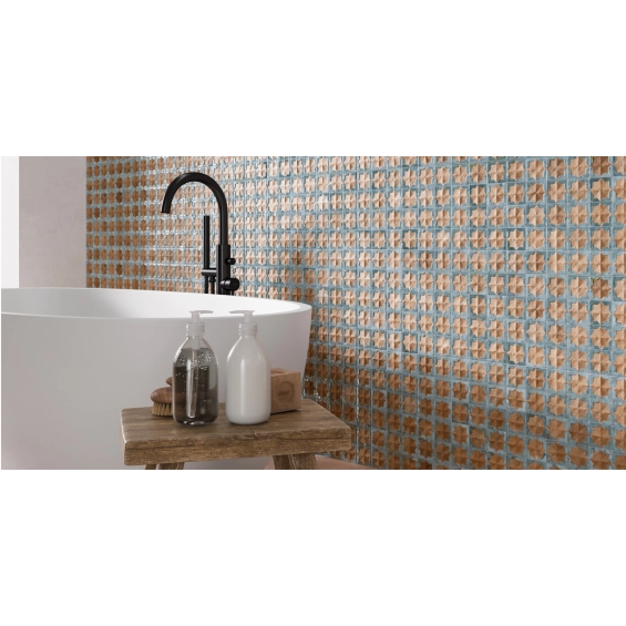 Carrelage mur Baratti décor terre océan31x56 cm