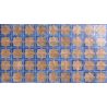 Carrelage mur Baratti décor terre bleu de cobalt31x56 cm