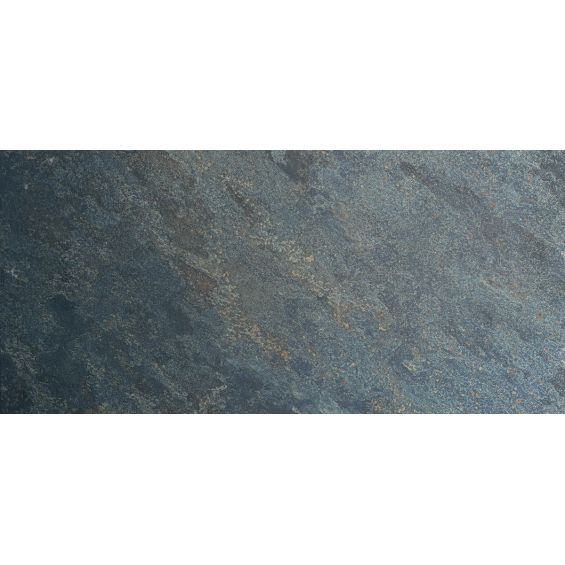 Carrelage sol extérieur Pierre de Bali Uluwatu bleu océan R11 30,3×61,3 cm
