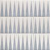 Carrelage sol effet carreaux de ciment Dalí décor bleutriangle 20x20 cm