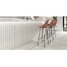 Carrelage sol effet terrazzo Ivrea blanc 2020 cm