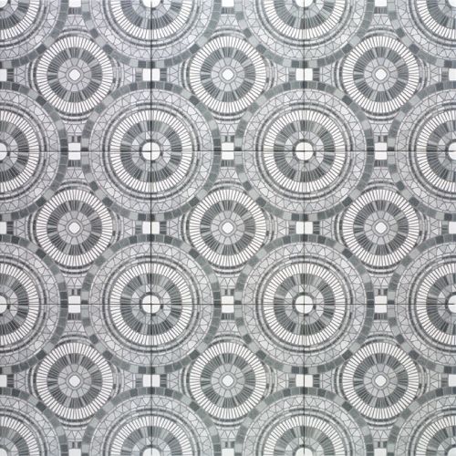Carrelage sol effet carreaux de ciment Rueda décor Aura 20x20 cm