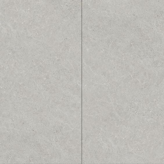 Dalles PVC 6mm à clipser Tiles Pierre gris 60x120 cm