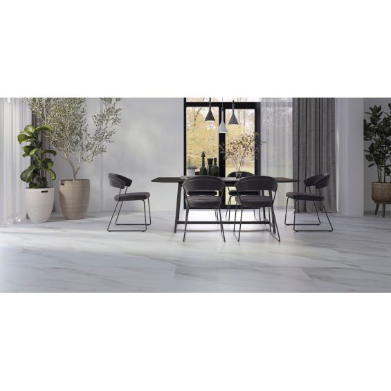 Dalles PVC 6mm à clipser Tiles marbre doré 60x120 cm