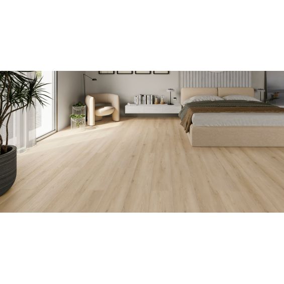 Lames PVC 6mm à clipser USA Miami Chêne 23,2x153,2 cm