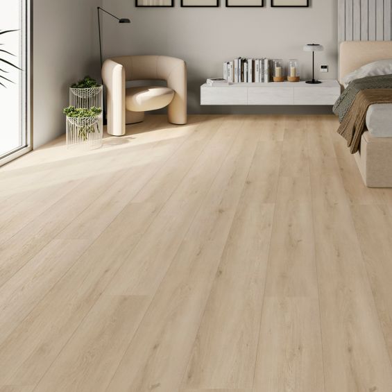 Lames PVC 6mm à clipser USA Miami Chêne 23,2x153,2 cm
