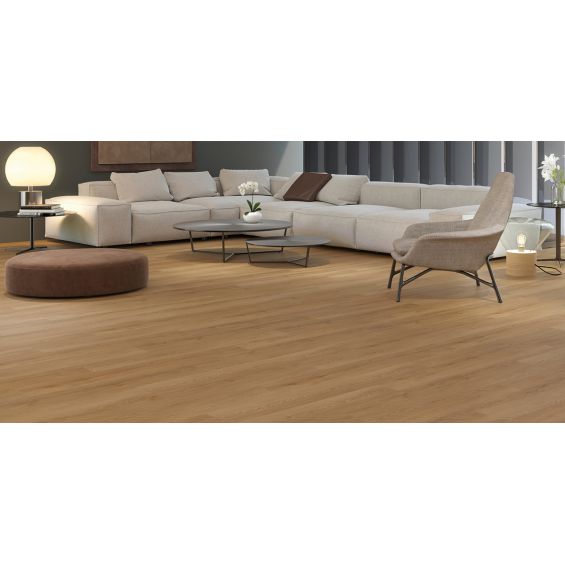 Lames PVC 5.5mm à clipser World chêne 18x122 cm