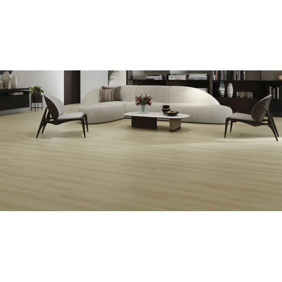 Lames PVC 5mm à clipser Eternity Ivoire 23x153,2 cm