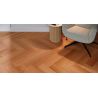 Lames PVC 6mm à clipser Bâtons rompus Style Cerise 14,2x71 cm