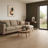 Lames PVC 5.5mm à clipser World light greige 18x122 cm