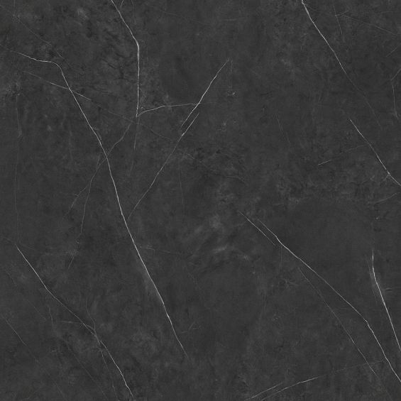 Dalles PVC mur 4mm à coller Tiles marbre noir 60x120 cm