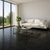Dalles PVC 6mm à clipser Tiles marbre noir 60x120 cm