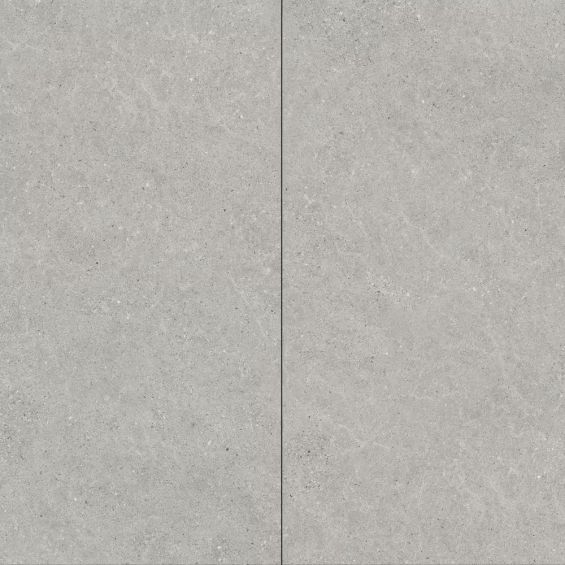 Dalles PVC mur 4mm à coller Tiles Pierre gris clair60x120 cm