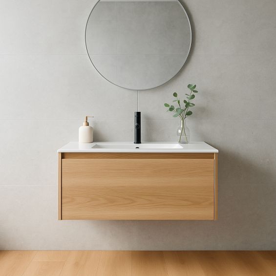 Dalles PVC mur 4mm à coller Tiles Pierre gris 60x120 cm