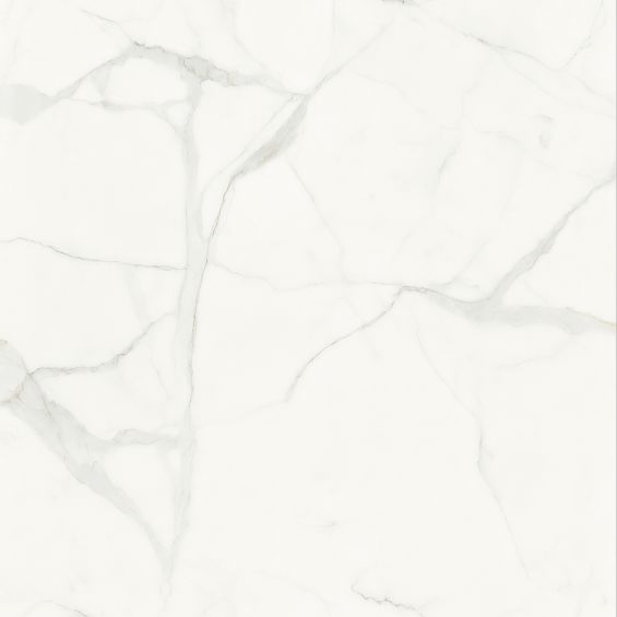 Dalles PVC 5mm à clipser Marbre blanc 30,6x60,1 cm