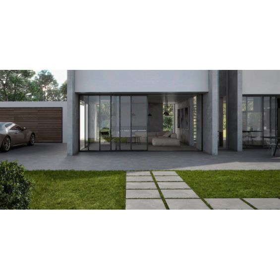 Dalle extérieur Design 2.0 pearl R1160x60 cm