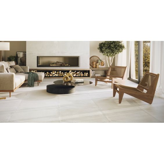 Carrelage sol extérieur moderne Orlando blanc R11 75x75 cm Carrelage sol extérieur moderne Orlando blanc R11 75x75 cm