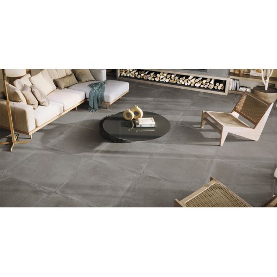 Carrelage sol extérieur moderne Orlando anthracite R11 75x75 cm Carrelage sol extérieur moderne Orlando anthracite R11 75x75 cm