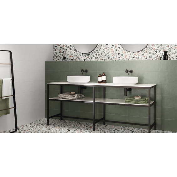 Carrelage mur Clean green mix 20x60 cm