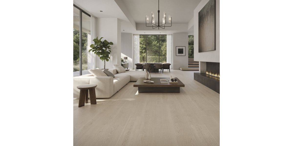 Carrelage sol imitation parquet Goa érable mat 20x120 cm - Réflex Boutique