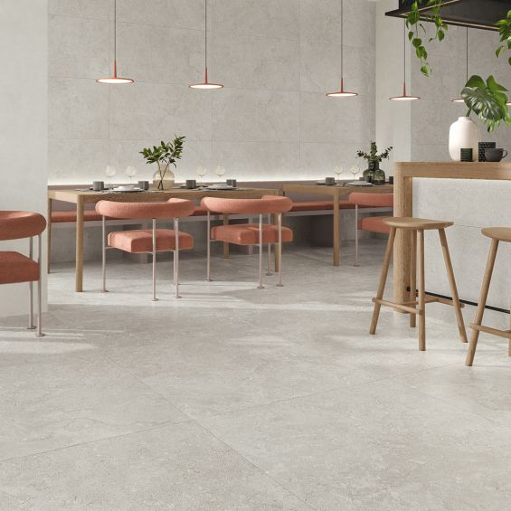 Carrelage sol effet pierre Zadar beige 6060 cm