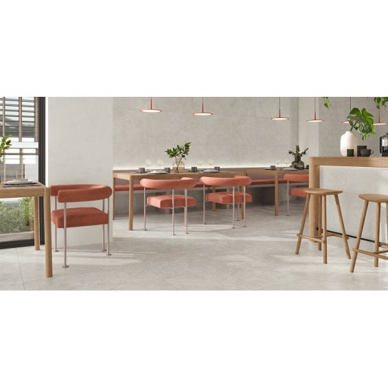 Carrelage sol effet pierre Zadar beige 60120 cm