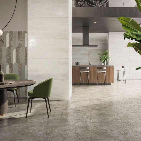 Carrelage sol et mur effet métal Atonium Hero 60120 cm