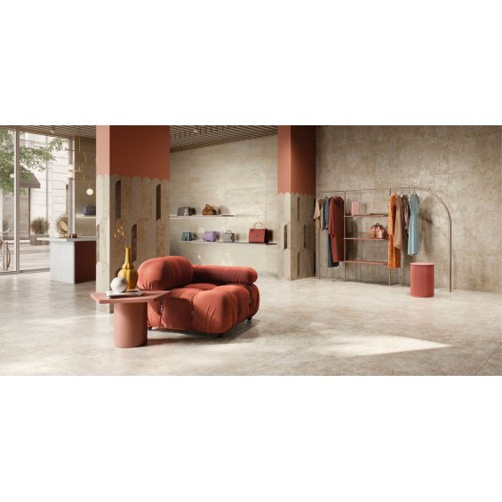 Carrelage sol et mur effet métal Atonium Dynamic 60120 cm