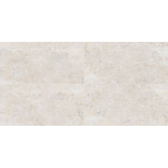 Carrelage sol et mur effet métal Atonium Silvery 60120 cm