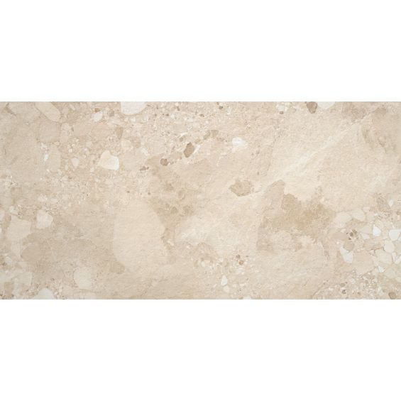 Carrelage effet Terrazzo Torcello beige 60x120 cm