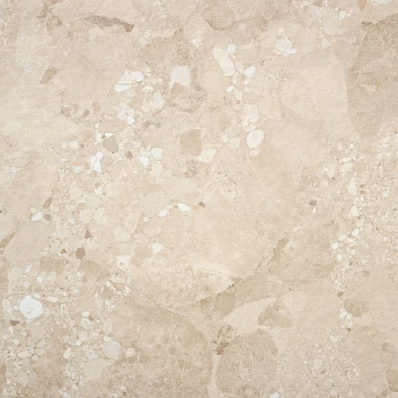 Carrelage effet Terrazzo Torcello beige 100x100 cm