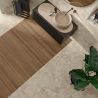 Carrelage effet Terrazzo Torcello beige 100x100 cm