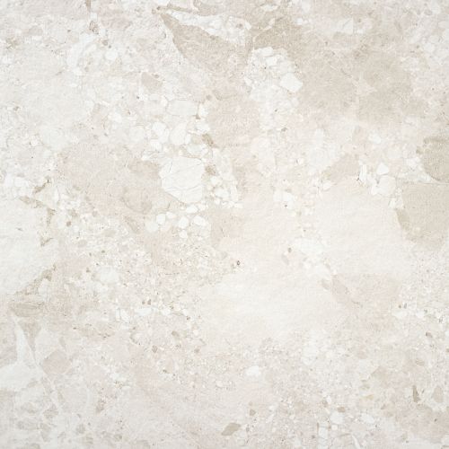 Carrelage effet Terrazzo Torcello blanc 100x100 cm