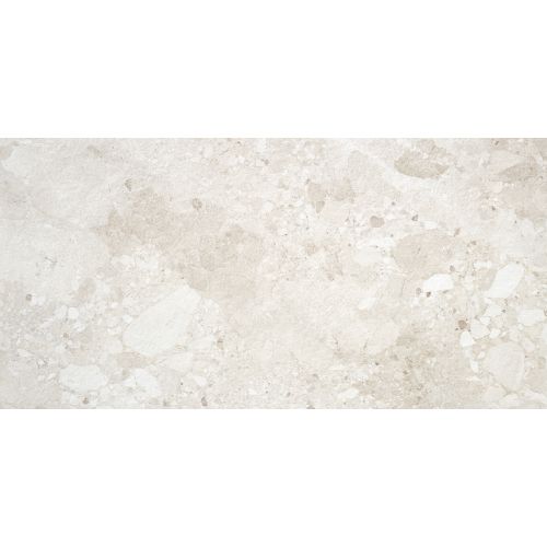 Carrelage effet Terrazzo Torcello blanc 60x120 cm