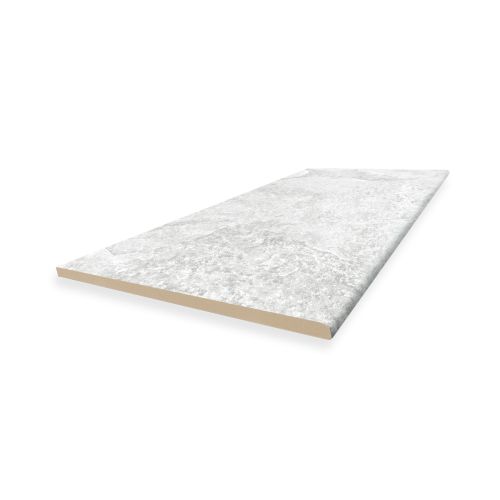 Margelle / plat de marche Pierre de Bali Ubud blanc R11 33x120cm