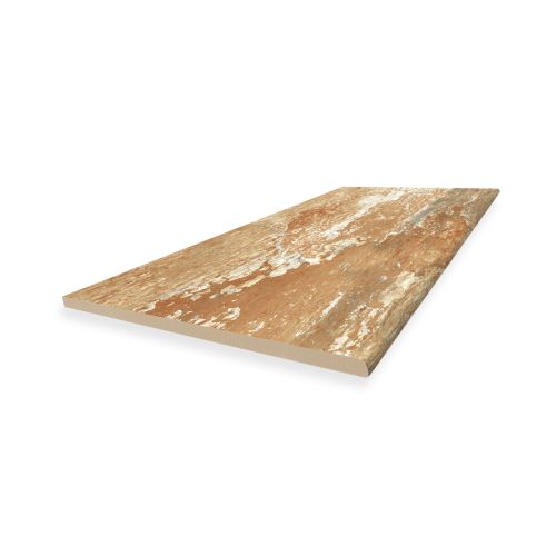 Margelle / plat de marche Pierre de Bali Ubud cuivre R11 33x120cm