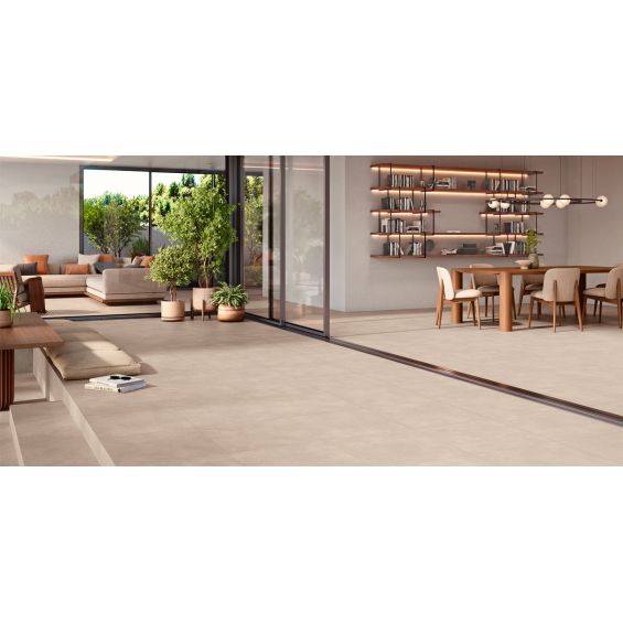 Carrelage sol moderne Rotterdam crème60x60 cm