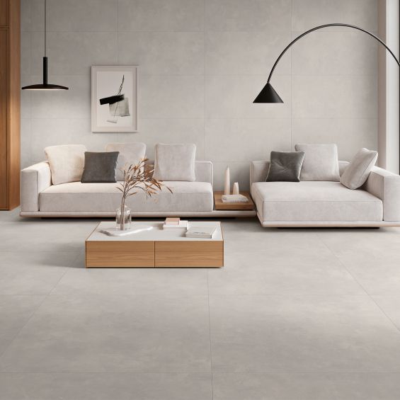 Carrelage sol moderne Rotterdam gris 60x120 cm