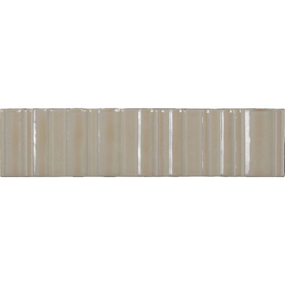 Carrelage mur effet zellige Swing ivoire 6x25 cm