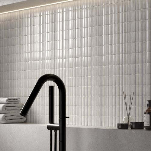 Carrelage mur effet zellige...