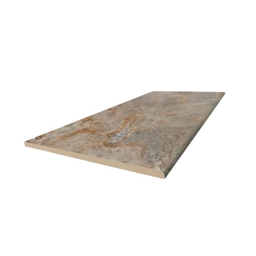 Margelle / plat de marche Pierre de Bali Ubud terre R11 33x120cm