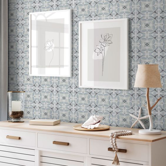 Carrelage sol effet carreaux de ciment Vicenza Angels15x15 cm